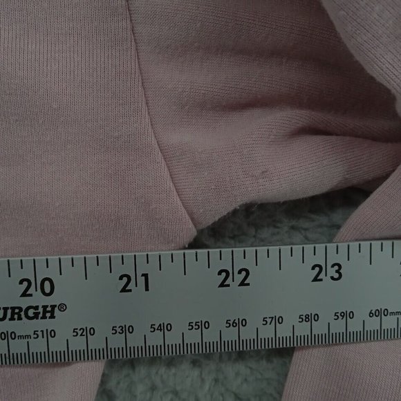 Gaiam Shirt Womens Medium Pink Stretch Pull Over‎ Sweater Soft Hoodie Yoga - Picture 6 of 6